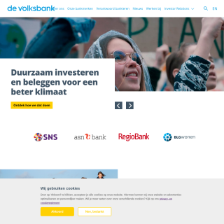 de Volksbank  website