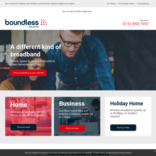  Boundless Networks Limited  website