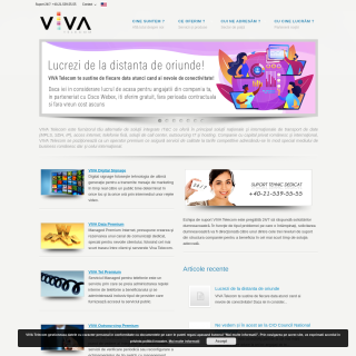 VIVA Telecom  website