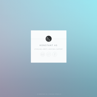  Konstant AS  website
