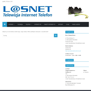  LASNET Uslugi Komputerowe Robert Gulbinowicz  website