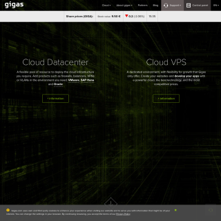  GIGAS HOSTING  aka (GIGAS)  website