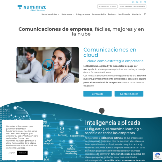 Numintec Comunicaciones  website