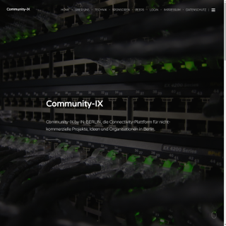 Community-IX  website