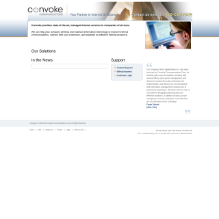  Convoke Communications Corp  website