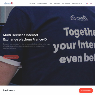 France-IX Services  website