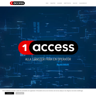  1Access Sweden  aka (1access)  website