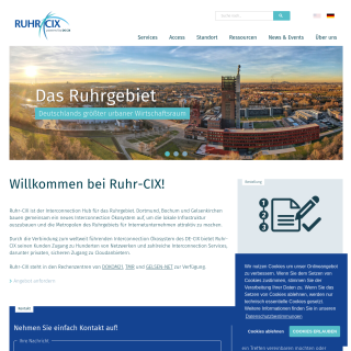  Ruhr-CIX Route Servers  website