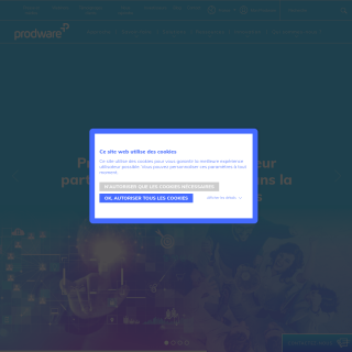 Prodware  website