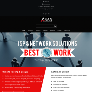 ASAS Telecom & IT Solutions LTD.  website