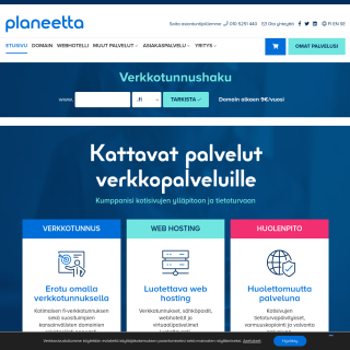 Planeetta Internet Oy  website