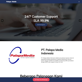 Palapa Media Indonesia  website