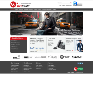 Webvault  website
