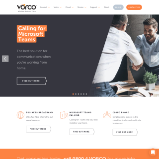 Vorco  website