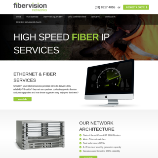Fiber Vision Networks  website