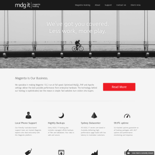  M.D.G IT  website