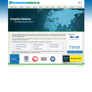  Benchmark Infotech Services  aka (Ushanet)  website