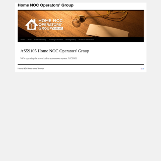  Home NOC Operators Group  aka (HOMENOC)  website