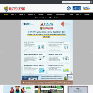 Universitas STIKUBANK  website