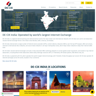 DE-CIX Mumbai Route Servers  website