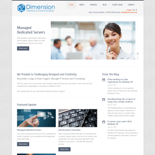 Dimension Network  website