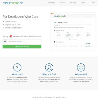 cloudscale.ch AG  website