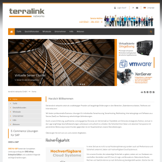 terralink networks  website