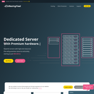  BlazingFast  website
