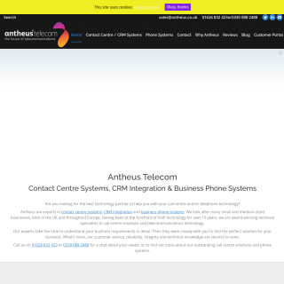  Antheus Telecom Ltd  aka (Antheus)  website