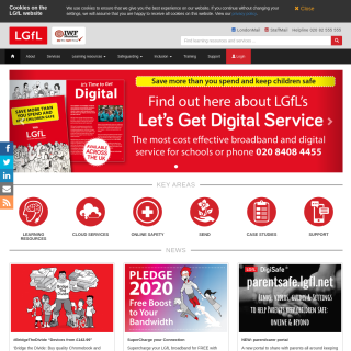  London Grid for Learning Trust  aka (LGfL)  website