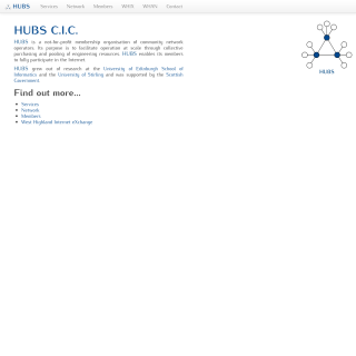  High-Speed Universal Broadband Services C.I.C.  aka (HUBS)  website