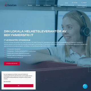  Data Communication & Software i Grondal Aktiebolag  aka (Datacom)  website