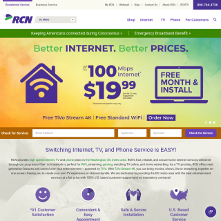  RCN  aka (RCN Business)  website