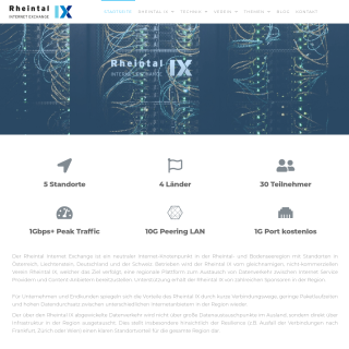 Rheintal IX Service AS  website