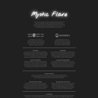  Mystic Flare Corporation  website