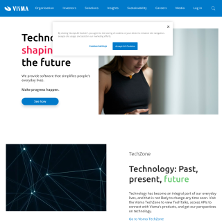  Visma  website