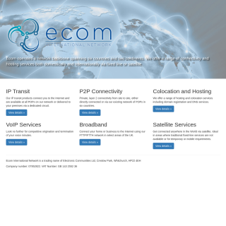  Ecom International Network  aka (Electronic Communities Ltd)  website
