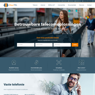 MaxiTEL Telecom B.V.  website