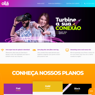  OLLA COMUNICACAO LTDA  aka (Ollá Telecom)  website