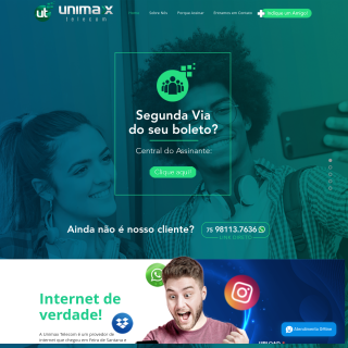 Unimax Telecom  website