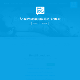  N C in Scandinavia AB  aka (Bredbandsson)  website