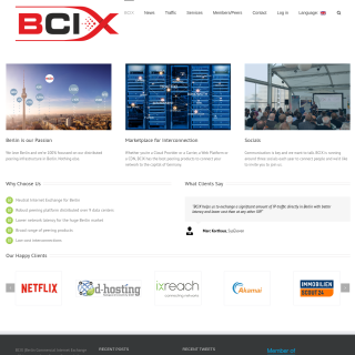  BCIX Management GmbH  website