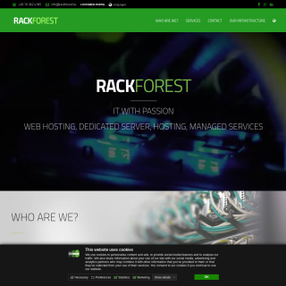 RackForest  website
