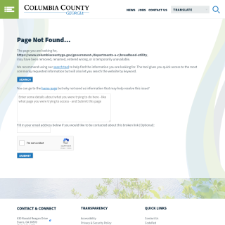  Columbia County Community Broadband Utility  aka (C3BU)  website