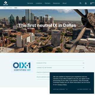  DE-CIX Dallas Route Servers  aka (DE-CIX)  website