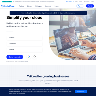  DigitalOcean (Private Network Interconnect)  website