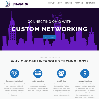 Untangled Technology  website