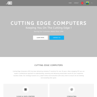 Cutting Edge Computers  website