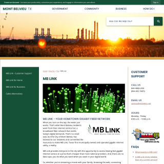  City of Mont Belvieu  website