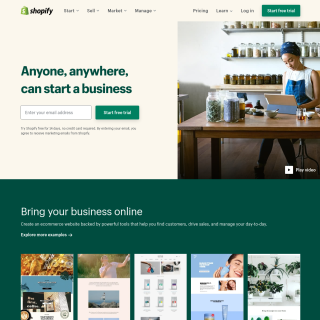  Shopify, Inc  aka (Shopify)  website